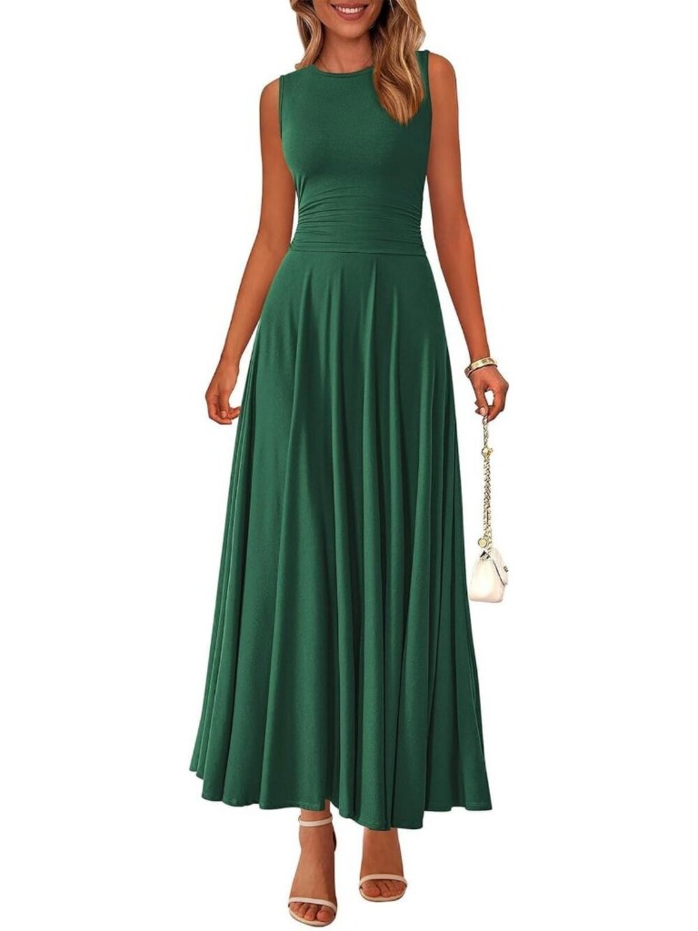 Flowy A-Line Maxi Dress for Women | Sleeveless Summer Dress 2026 | Perfect for